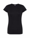 T-SHIRT DAMSKI Z KRÓTKIM RĘKAWEM - 100% BAWEŁNA