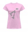 T-SHIRT DAMSKI Z KRÓTKIM RĘKAWEM - 100% Bawełna