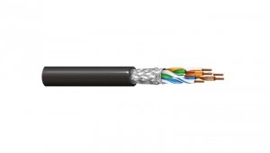Kabel teleinformatyczny przemysłowy SF/UTP kat.5e 4x2x24AWG drut FRNC BL-74001NH.01500 /bębnowy/