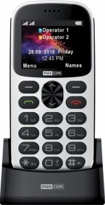 Maxcom Telefon MM 471BB biały