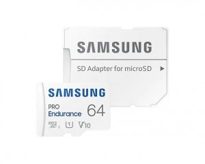 Samsung Karta pamięci microSD MB-MJ64KA/EU Pro Endurance 64GB + Adapter