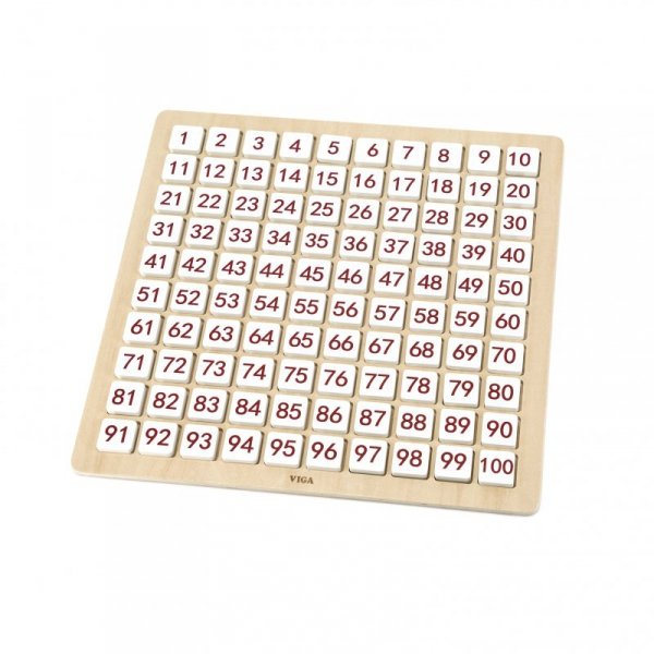 Viga 44510 Tabliczka edukacyjna - matematyka i alfabet