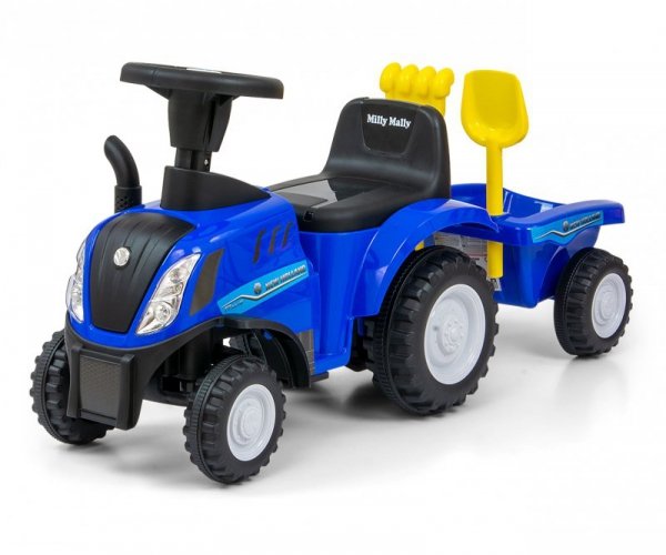Jeździk traktorek New Holland T7 Traktor niebieski