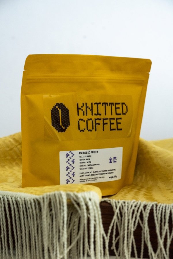 KNITTED COFFEE ESPRESSO FRUITY 250gr