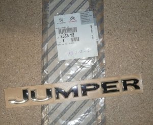 ORIGINAL EMBLEME LOGO CITROEN JUMPER III , 8665Y2