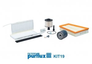 Inspektionspaket Filtersatz PURFLUX RENAULT KANGO II 1.5 DCI LS946 A1573 AH273-2 C826