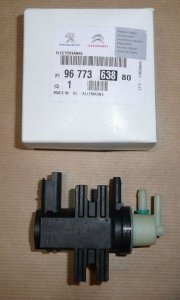ORIGINAL PSA  Magnetventil Druckregelventil Turbolader CITROEN PEUGEOT 1.6 BlueHDi , 9677363880 ,   3646462  , SU001-A3672