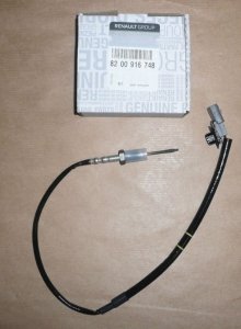 ORIGINAL Abgastemperatursensor Abgastemperatur Renault Master 2010- III 2.3 dci , 8200916748