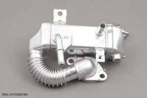 ORIGINAL Renault Kühler AGR-Ventil Abgaskühler TRAFIC ESPACE MEGANE 4 1.6 dCi , 147350678R  , 147350264R , 147358109R , 1473500Q