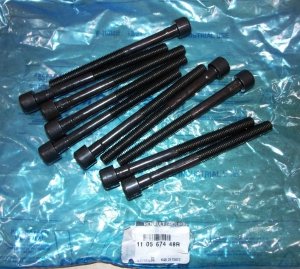 Original Zylinderkopfschraubensatz Renault 0.9 , 1.2 TCE ,  110567448R