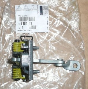 ORIGINAL TÜRFANGBAND TÜRBAND TÜRSTOPPER TÜRBREMSE VORNE FÜR PEUGEOT 206 2A/C T3E ,  9181E1
