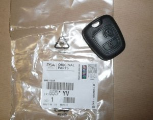 ORIGINAL Peugeot Sender Funkfernbedienung Fernbedienung 2-Tasten ,  6554YV
