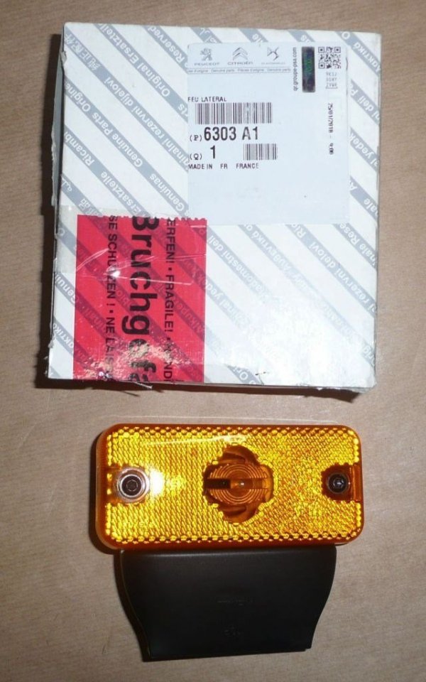 Original Seitliche Leuchte Begrenzungsleuchte CITROEN JUMPER III, PEUGEOT BOXER III FIAT DUCATO  6303.A1 71749250