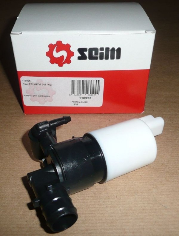 SEIM Citroen Peugeot Renault Waschpumpe Waschwasserpumpe Wischerpumpe vorne , 7700430078 , 7700428386 , 8200030639 , 8200194414 , 6434.75 , 643475 , 9634558980 ,  6434.92 ,6434.98 , 643492 , 643498 , 9641553980 , A2C53030301 , Wischerpumpe, Wischpumpe, Wi