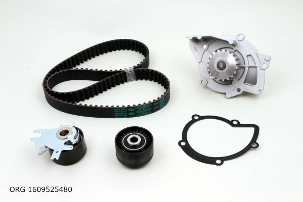 Original Zahnriemensatz Citroen Peugeot 2.0HDI 16V 136HP + WP , 1609525480