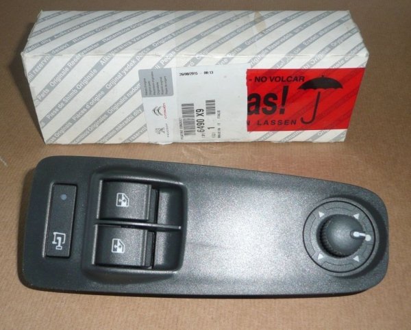ORIGINAL Schalter Fensterheber Außenspiegel JUMPER BOXER DUCATO III vorne links 6490X9 , 735487423