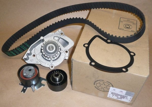 ORIGINAL Wasserpumpe + Zahnriemensatz Citroen Peugeot 2.0HDI 16V 136HP , 1609525480