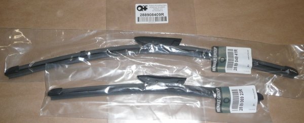 ORIGINAL Renault Scheibenwischer Wischerblätter Flex Satz TWINGO III 288908409R