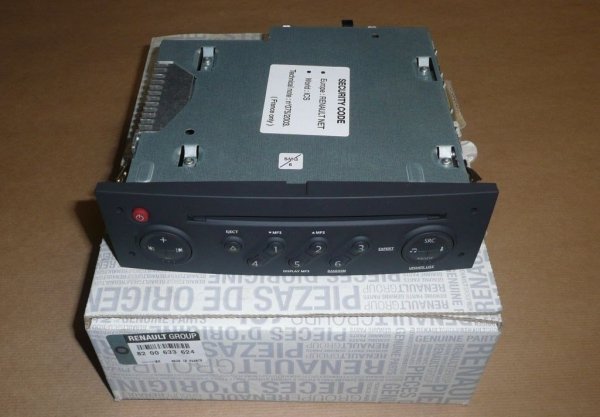 Original Radio Cd Renault Modus Clio 3 Megane 2 , 8200633624