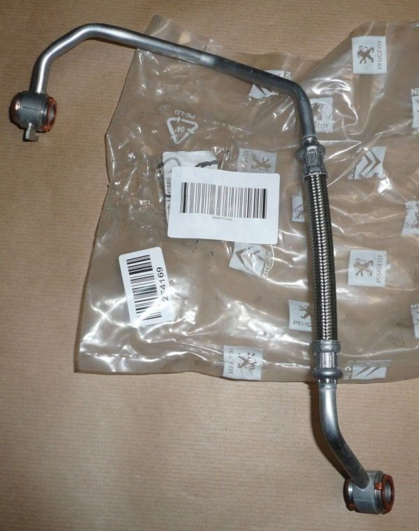 ORIGINAL  Ölleitung Ölvorlaufleitung Turbolader Lader CITROEN PEUGEOT 1.4 HDI 9808774480