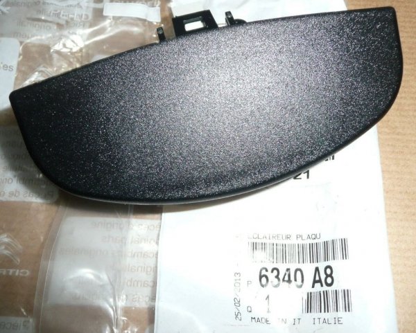 ORIGINAL Kennzeichenbeleuchtung Kennzeichenleuchte Jumper Ducato Boxer 1303499070 6340A8