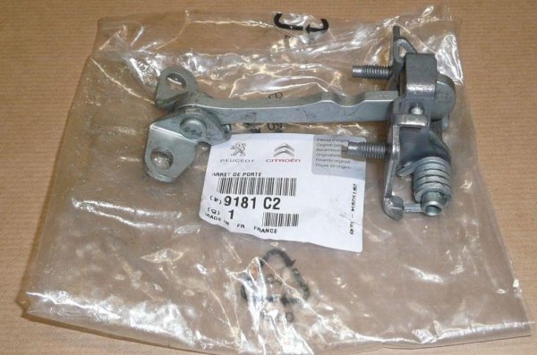 ORIGINAL Türfeststeller Türsteller Türhalteband Türfangband vorne R=L  3/5T PEUGEOT 106 CITROEN SAXO ,9181C2 , 9181.C2