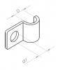 Uchwyt kablowy UDF12 405512 /100szt./