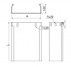 Korytko kablowe 100x200mm KBJ200H100/3 111620 /3m/