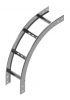 Łuk pionowy zewnętrzny drabinki 90 stopni 400x60mm LPDZC400H60 N 469140
