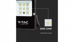 Projektor LED Solarny 6W 4000K 400lm IP65 6965