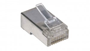 Wtyk modularny RJ45 Cat5e 3-ząbkowy na drut 790574 /100szt./