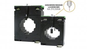 Przekładnik prądowy z otworem na szynę 62/40 (40) 600/5A klasa 0,5 LCTB 6240400600A55