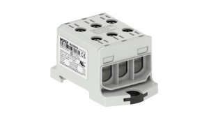 Złączka OTL50-3 kolor szary 3xAl/Cu 1,5-50mm2 1000V AC / 1500V DC Zacisk uniwersalny MAA3050A10