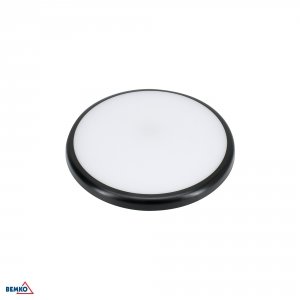 PLAFONIERA LED DIANA 22W 4000K 2200LM IP66 CZARNA CZ. MIKR. Z FUNKCJĄ PÓŁCIENIA 