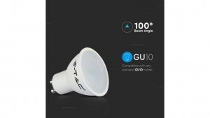 Żarówka LED 4,5W GU10 6500K 400lm 110st. 211687
