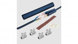 Mufa kablowa termokurczliwa ze złączkami kablowymi ze śrubą zrywalną MSCS241 Al/Cu 95-240mm² 1kV 4xśruba Al MSCS2404A00
