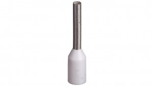 Końcówka tulejkowa izolowana TI 0,5mm2/8mm biała cynowana TI0,5L8x500 /500szt./