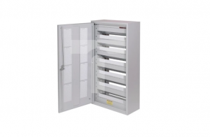 Rozdzielnica modułowa natynkowa 6x25 IP30 stalowa UNI SYSTEM 550-1050-250 M