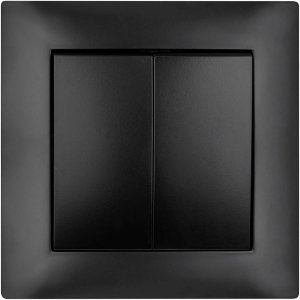 Łącznik podwójny VCX LC 02 Czarny