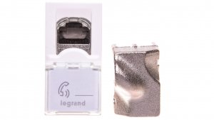 MOSAIC Gniazdo komputerowe pojedyncze RJ45 kat.6 STP białe 076563