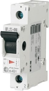 Rozłącznik główny (izolacyjny), 40A, 1-biegunowy HIS-40/1 142816