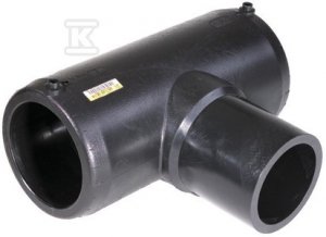 Trójnik 90 stopni równoprzelotowy elektrooporowy 125 SDR7.4 SDR11 SDR13.6 SDR17, woda-gaz 25176012511