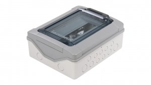 Rozdzielnica modułowa RN65 1x12 natynkowa IK09 IP65 drzwi transparentne 601941