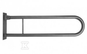 PORĘCZ INOX-NIERDZ.80CM UCHYL.WC ERGOPL