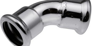 Kolano 45&deg; Steel - 76.1 1509068014