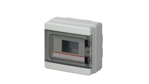 Rozdzielnica modułowa PV 1x12 natynkowa drzwi transp. seria 620 IP65 280x220x100 szyna N+PE szara EC62012E