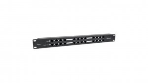 Patch panel zasilający PoE 24 porty RJ45, 120W, 1U, Cat5e 720342