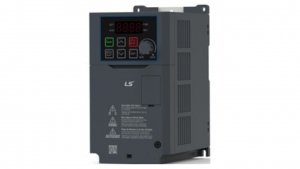 Przemiennik częstotliwości LS Electric G100, 3-fazowy, moc 0,4KW / 0,75kW, EMC, Modbus 6041002100 LV0004G100-4EOFN