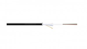 Kabel światłowodowy zewnętrzny 24 włókna (2x12 włókien) SM 9/125 OS2 G652D 1500N PE Fca czarny DK-B3924-O-SC-2 /bębnowy/