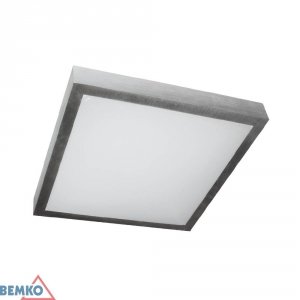 PLAFONIERA TOFIR PHS 2X20W E27 IP40 32X32 PC+AL